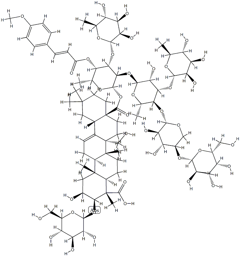 远志精 IV, 51005-46-0, 结构式