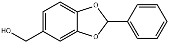 1,3-Benzodioxole-5-methanol,2-phenyl-(9CI) Struktur