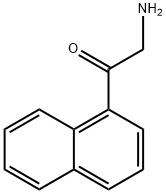 2-Amino-1-[1]naphthyl-aethanon Struktur