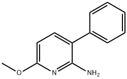 2-Pyridinamine,6-methoxy-3-phenyl-(9CI) 结构式