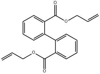 Diphenic acid diallyl Struktur