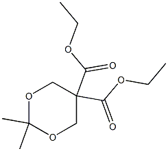 2,2-二甲基-[1,3]二恶烷-5,5-二甲酸二乙酯, 51335-75-2, 结构式