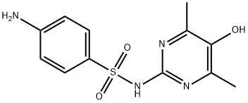 5-hydroxysulfadimidine Struktur