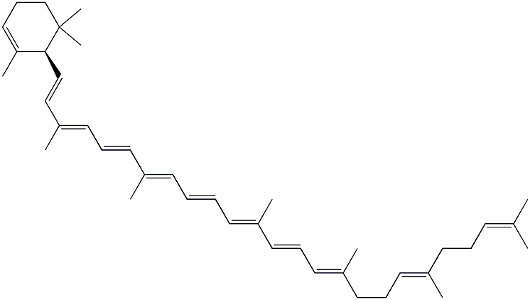 zeacarotene Struktur
