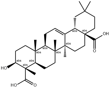 Gypsogenic acid Structure