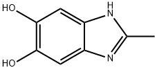 2-甲基苯并咪唑-5,6-二醇 结构式