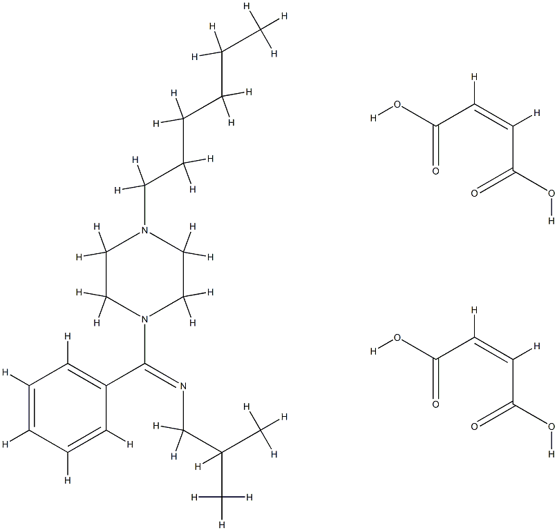 マレイン酸ブカイニド 化学構造式