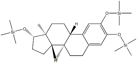 [Estra-1,3,5(10)-triene-2,3,17β-triyltri(oxy)]tris(trimethylsilane)|