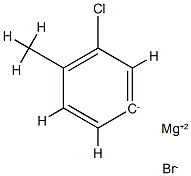 3-氯-4-甲基苯基溴化镁 结构式