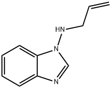 1H-Benzimidazol-1-amine,N-2-propenyl-(9CI) Structure