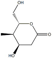 L-ribo-Hexonic acid, 2,4-dideoxy-4-methyl-, delta-lactone (9CI)|