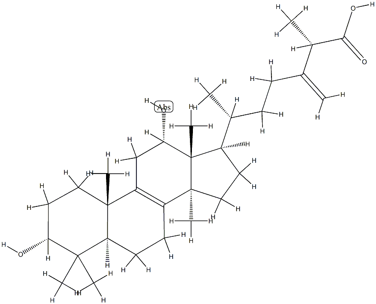 (25S)-24-Methylene-3α,12α-dihydroxylanost-8-en-26-oic acid|