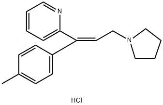 盐酸曲普利啶(Z)-异构体 结构式