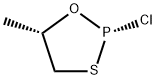 2β-クロロ-5β-メチル-1,3,2-オキサチアホスホラン 化学構造式
