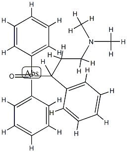 Diphenyl[α-[2-(dimethylamino)ethyl]benzyl]phosphine oxide Structure