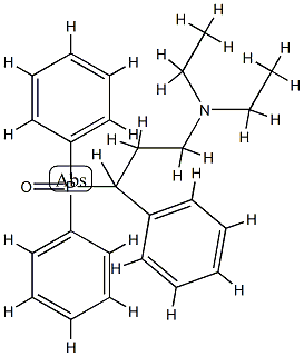 Diphenyl[α-[2-(diethylamino)ethyl]benzyl]phosphine oxide Struktur