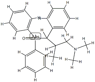 Diphenyl[α-[2-(dimethylamino)-1-methylethyl]benzyl]phosphine oxide 结构式