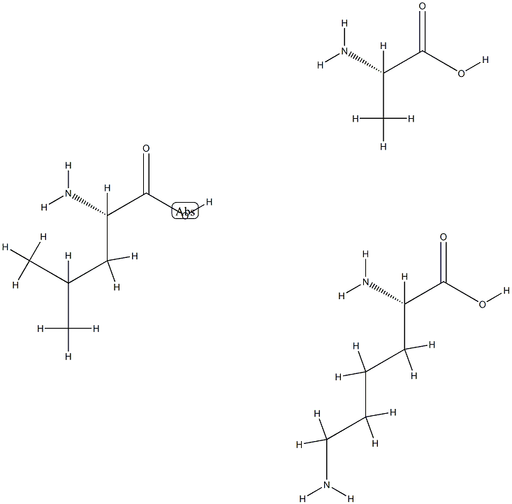 poly(lysyl-(leucyl-poly-alanine)) Structure