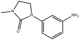 1-(3-AMINOPHENYL)-3-METHYLIMIDAZOLIDIN-2-ONE,517918-82-0,结构式