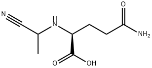 α-(N-γ-DL-Glutamyl)aminopropionitrile,51806-96-3,结构式