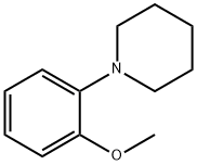 1-(2-甲氧基苯基)哌啶, 5181-06-6, 结构式