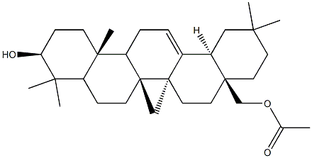 28-acetoxyerythrodiol Struktur