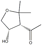 D-erythro-Pentitol, 3-acetyl-2,5-anhydro-1,3-dideoxy-2-C-methyl- (9CI) Structure