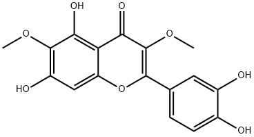 甲氧基万寿菊素 结构式