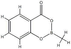 2-Methyl-4H-1,3,2-benzodioxaborin-4-one,51901-62-3,结构式