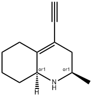 Quinoline, 4-ethynyl-1,2,3,5,6,7,8,8a-octahydro-2-methyl-, (2R,8aS)-rel- (9CI) 结构式