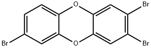 2,3,7-tribromobenzo-4-dioxin Struktur