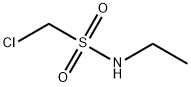 α-クロロ-N-エチルメタンスルホンアミド 化学構造式