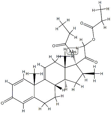 倍氯米松二丙酸酯杂质, 52092-12-3, 结构式