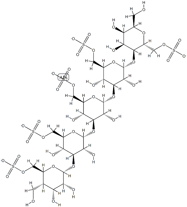 sulfoevernan Struktur