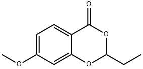 4H-1,3-Benzodioxin-4-one,2-ethyl-7-methoxy-(9CI) 结构式