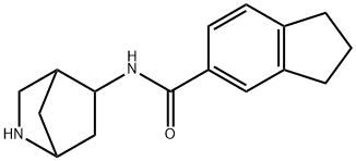 521279-74-3 1H-Indene-5-carboxamide,N-2-azabicyclo[2.2.1]hept-5-yl-2,3-dihydro-(9CI)