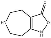 3H-Isoxazolo[3,4-d]azepin-3-one,1,4,5,6,7,8-hexahydro-(9CI) Struktur