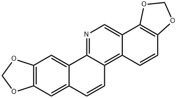 去甲血根碱,522-30-5,结构式