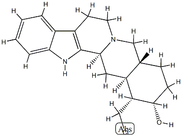 16α-Chloromethylyohimban-17α-ol Struktur