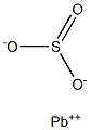 Sulfurous acid, lead salt, basic Structure