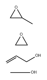 烯丙醇无规聚醚甲基封端 结构式