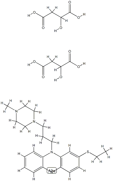 双马来酸硫乙拉嗪, 52239-63-1, 结构式