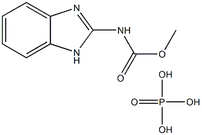 Carbendazim phosphate Struktur