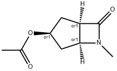6-Azabicyclo[3.2.0]heptan-7-one,3-(acetyloxy)-6-methyl-,(1R,3S,5S)-rel-(9CI)|