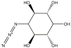 3-azido-3-deoxy-myo-inositol 结构式