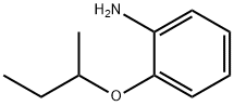 2-仲丁氧基苯胺 结构式