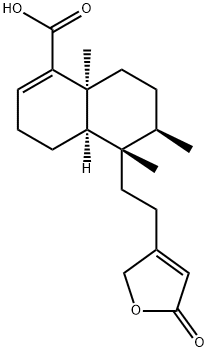 Marrubiagenine Structure