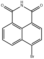 6-溴-1H-苯并〔脱〕异喹啉-1,3(2H)-二酮, 52559-36-1, 结构式