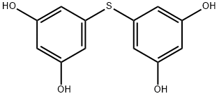 5,5′-チオビス(1,3-ベンゼンジオール) 化学構造式