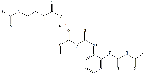 Methylthiophanate-maneb 结构式